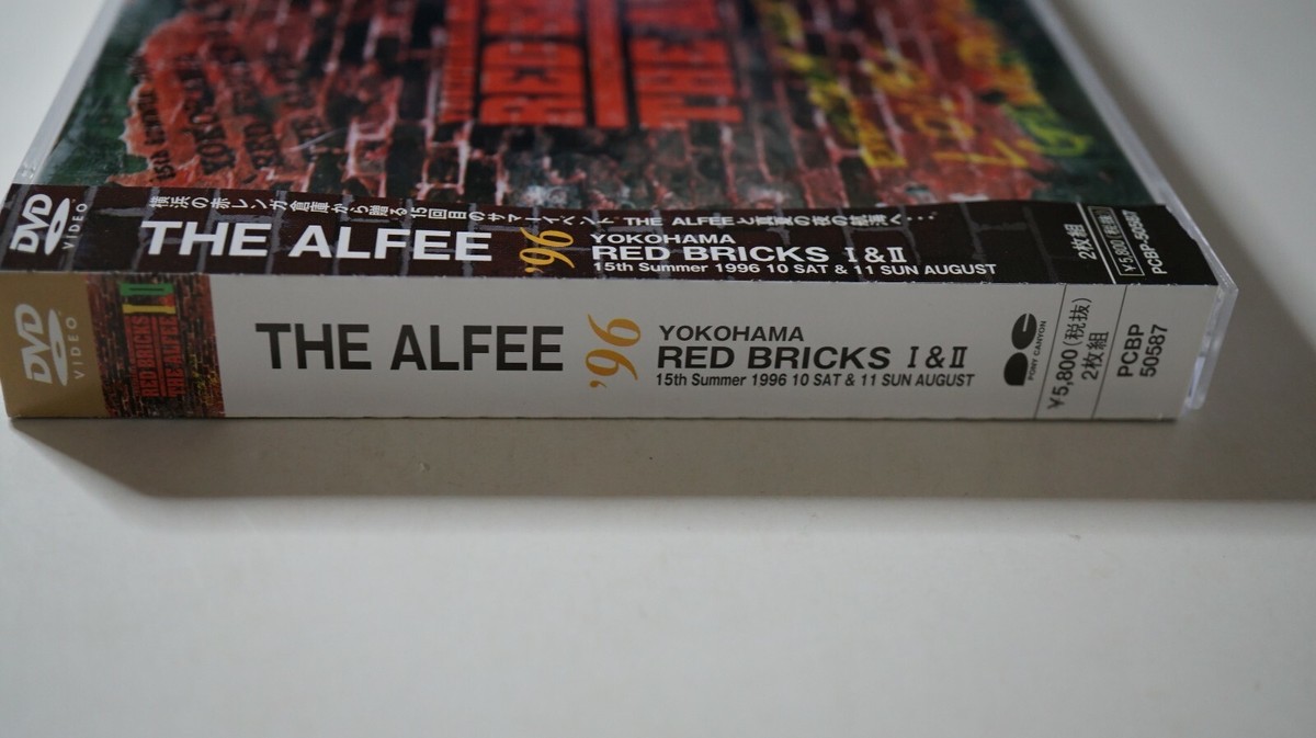 PCBP 50587 The Alfee 96 Red Bricks I & II Pony Canyon Japan DVD | eBay