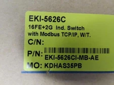 EKI-5526I-MB-AE Advantech 16 Port Entry-Level Managed Switch Support Modbus/TCP