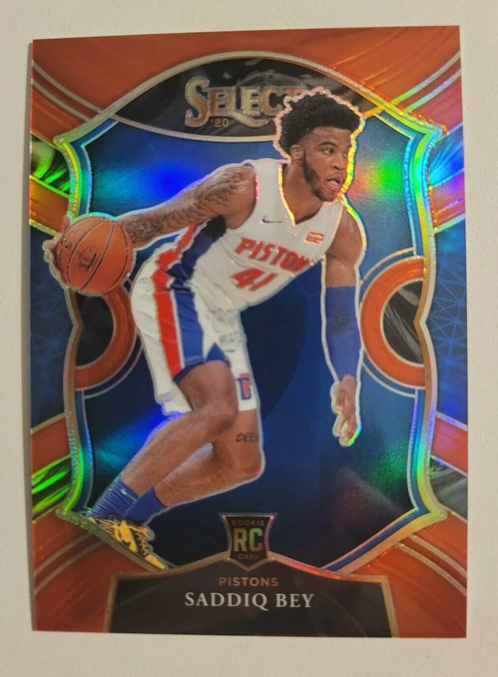 Saddiq Bey 2020-21 Select Concourse Rookie RC RED Prizm SP /199