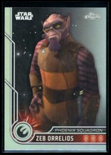 ZEB ORRELIOS 2023 Star Wars Topps Chrome Refractor 33