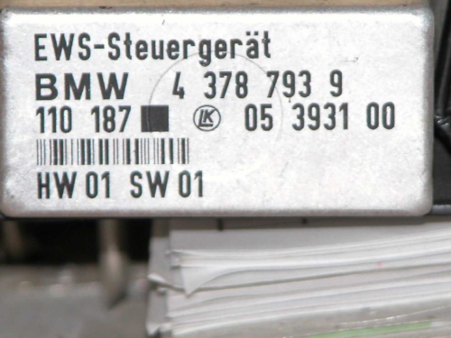 BMW 61359395664, 110187, 05393100, hw01sw01 | eBay
