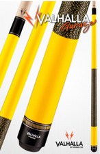 New Yellow Viking Pool Cue Billiards Stick Lifetime Warranty Free Ship VG027