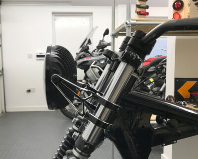 Montaggio Fari 7 Pollici Staffa Fari Moto Keenso - Cromata, Per Harley