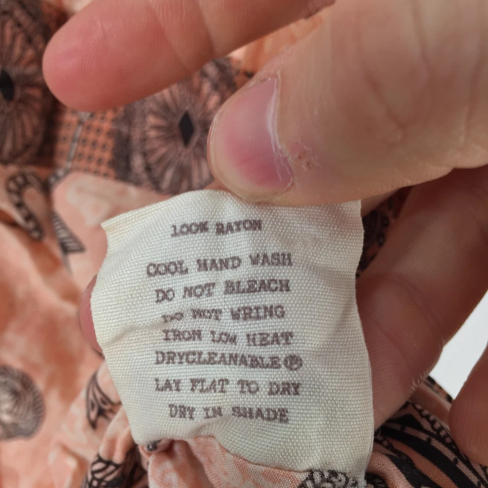 Mono coyote vintage para mujer Spell Designs talla S rosa coral 087824 Foto 4 de 4