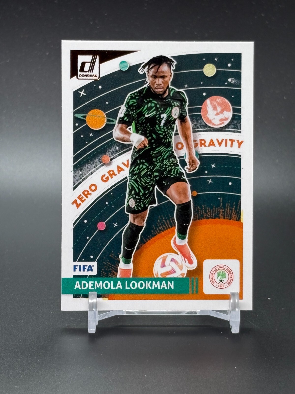 2024-25 Donruss Zero Gravity Ademola Lookman Nigeria Card #15