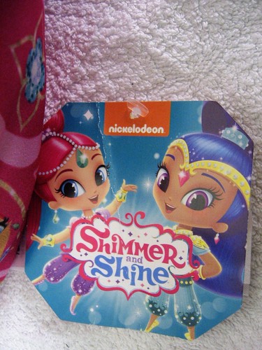 Nickelodeon Shimmer & Shine Zahramay Square Cushion Girls Childs Scatter Cushion - Picture 8 of 9