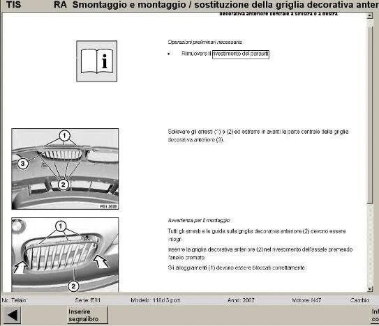 Bmw TIS 2007 raccolta manuali officina per Bmw e Mini - In Italiano! su cd - Immagine 4 di 4