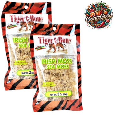 Tiger & Bone Irish Sea Moss | Nutrient-Rich Superfood | 3oz (85g)