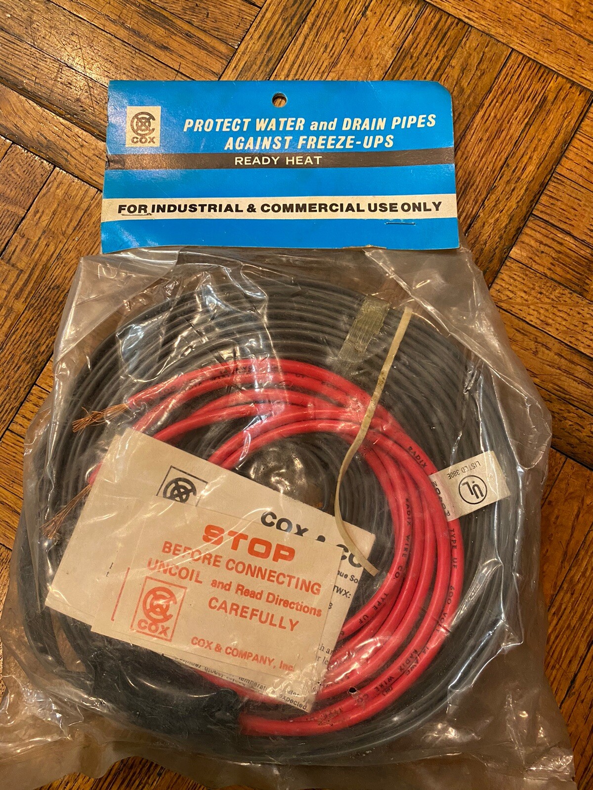 Heating Cable Pipe Heater 40 Feet 240 Volt Ac/dc Part# RD/U40-2 | eBay