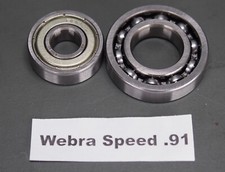 Hochwertiger Kugellagersatz  für WEBRA Speed .91