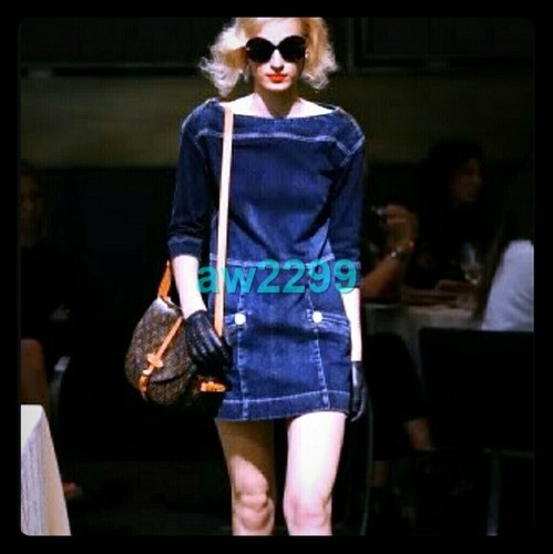 LOUIS VUITTON MOST WANTED DENIM DRESS 