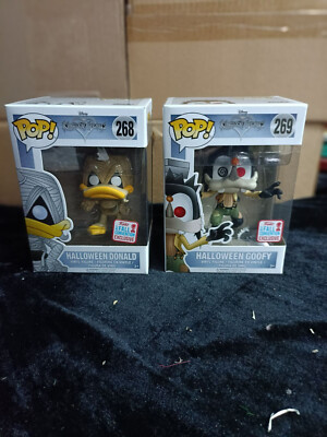 ディズニー　キングダムハーツ　フィギュア　ハロウィン　ドナルド　ファンコ　POP Funko Pop!Kingdom Hearts BUNDLE Halloween Donald #268 & Goofy #269