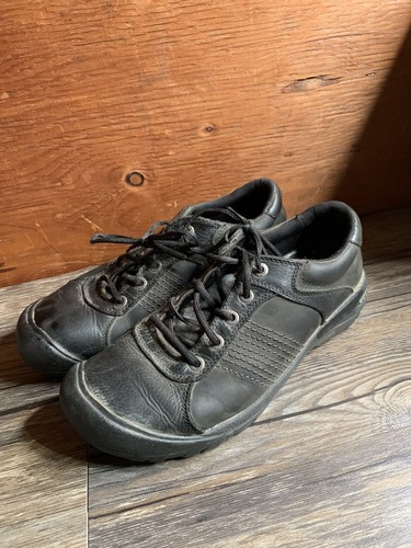 KEEN Austin casual shoes black leather 