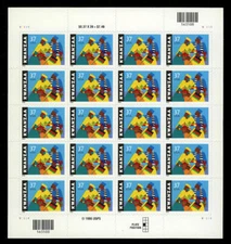 US #3673 37¢ Kwanzaa Holiday Celebration Sheet of 20 VF NH MNH