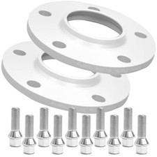 SCC Spurverbreiterung silver 30mm m. Schrauben silber BMW 3er E46 Cabrio 346R