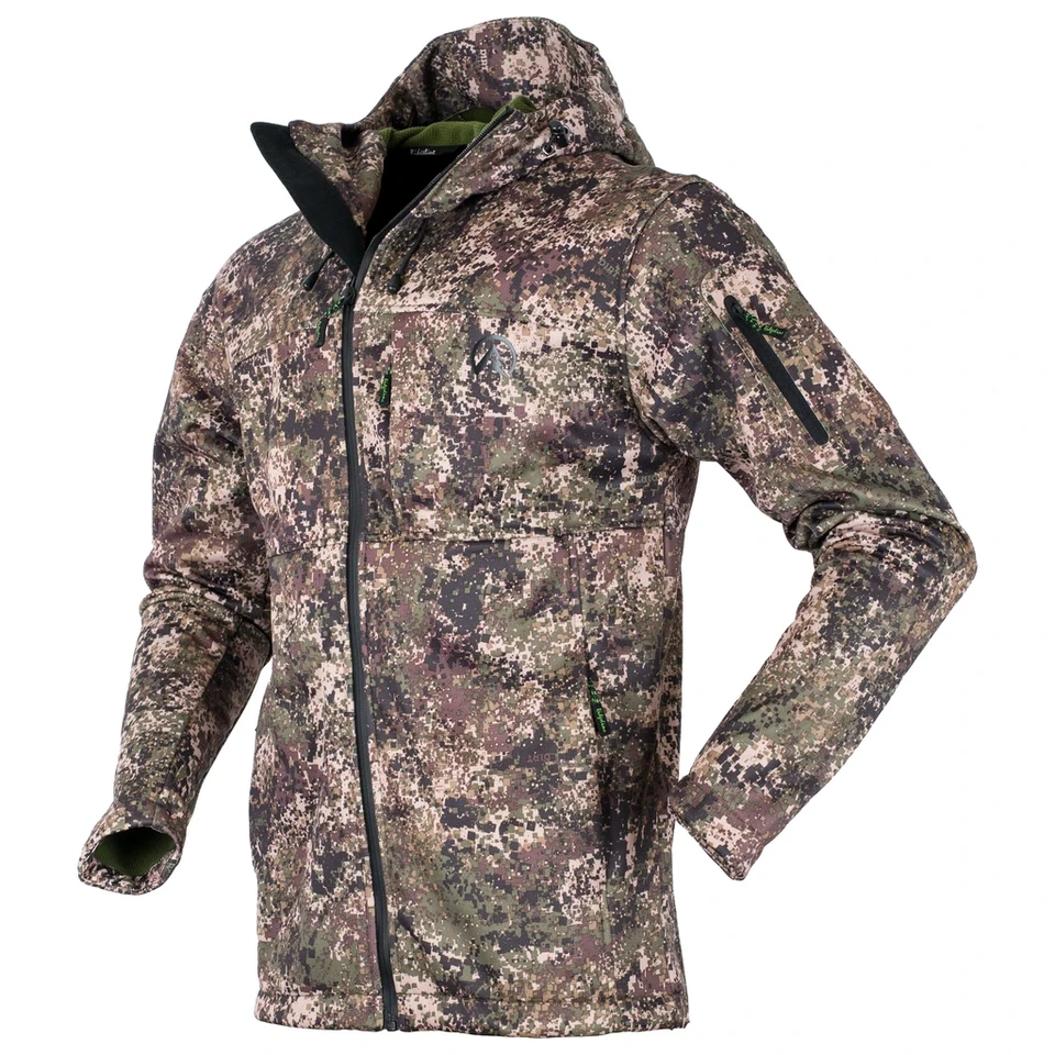 Chaqueta softshell Ridgeline Ascent para hombre - camuflaje sucio