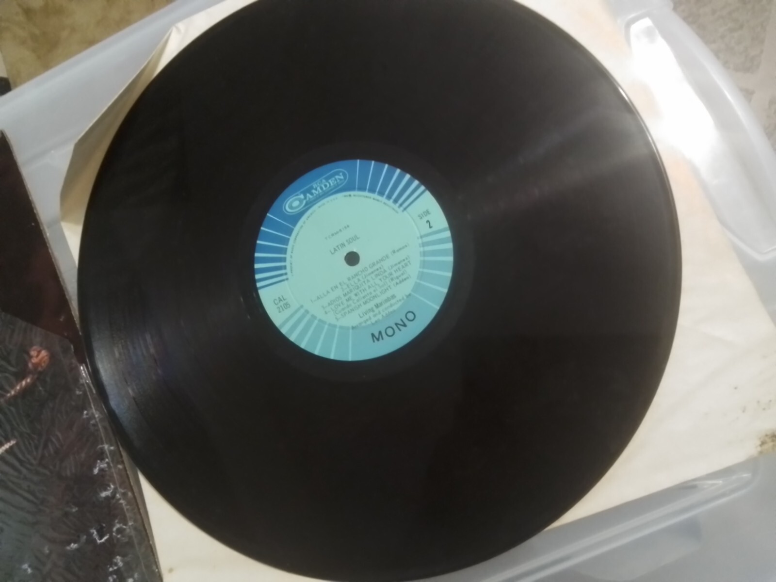 Living Marimbas ‎ Latin Soul 1966 RCA Camden CAL2105 Vinyl LP