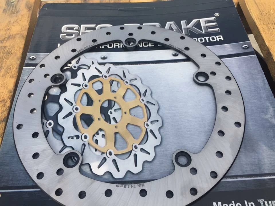 BMW R1150GS  REAR BRAKE DISC ROTOR  & DP628 Sintered Brake Pad - Изображение 3 из 4