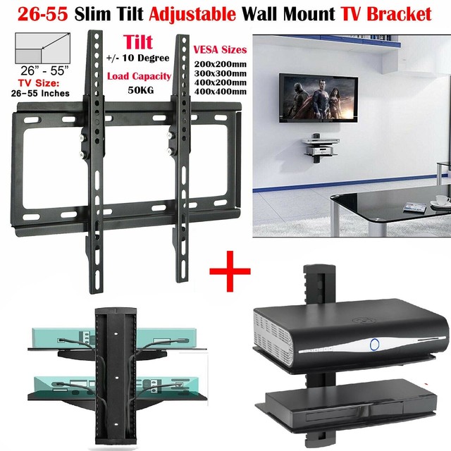Omnimount Single Wall Shelf With Cable Management Fixed Tv Mounts For - Wall Mount With Shelf Omnimount Single Wall Shelf With Cable Management Fixed Tv Mounts For - Wall Mount With Shelf