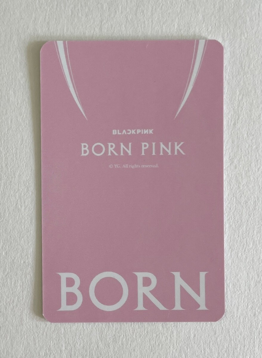 BLACKPINK BORN PINK CDプレーヤー　トレカ BLACKPINK BORN PINK CD PLAYER MERCH GIFT OFFICIAL PHOTOCARD