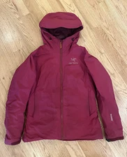 Arcteryx Pink Kappa Hoody Womens Medium Windstopper Insulated Full-Zip Jacket