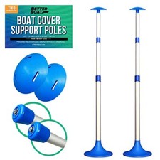 Boat Cover Support Poles 2 Pk Support Systems Two Adjustable Small To Large Post