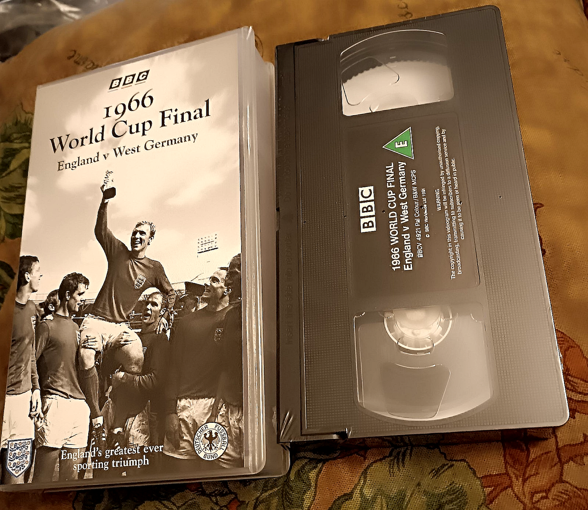 Classic The World Cup Final 1966 England VS West Germany VHS