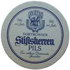 ALTER BIERDECKEL Dortmunder Stifts Brauerei Bierfilze Sammlerstück