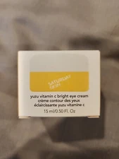 Saturday Skin Yuzu Vitamin C Bright Eye Cream 15ml .5 oz. NIB