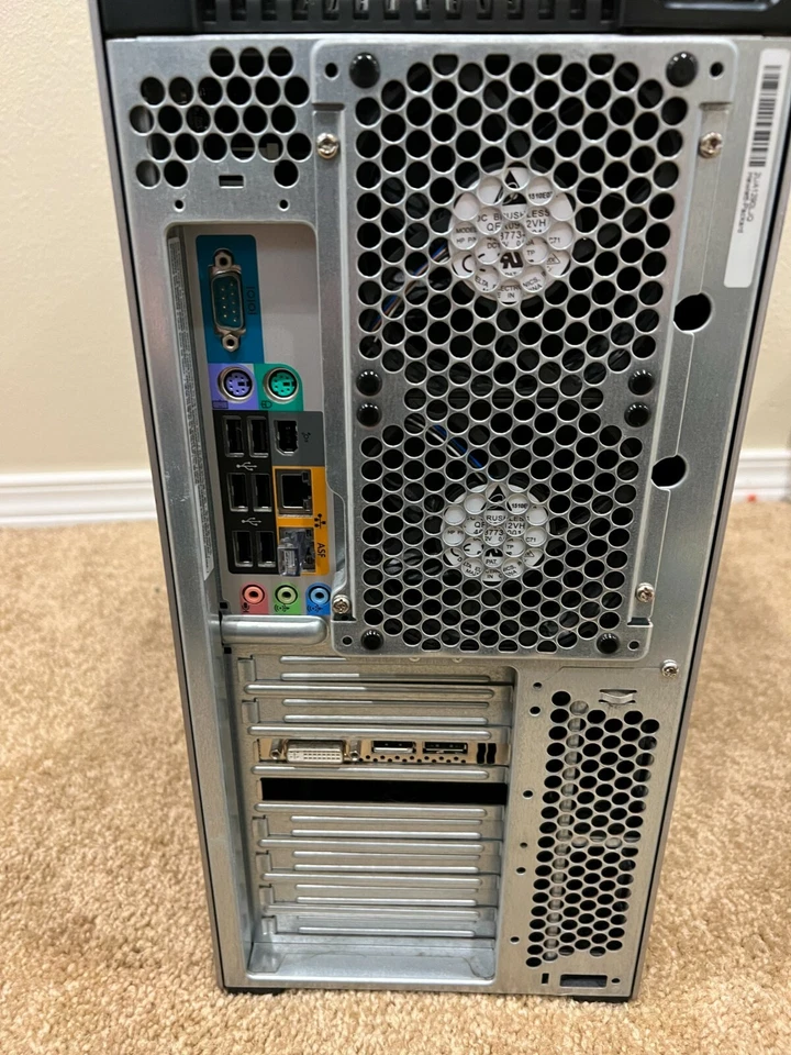 HP Z800 - Xeon X5675 Pro 12-Core 3.06GHz - Quadro 2000 - No OS - Image 3 of 3