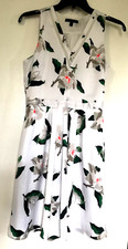 Banana Republic Multicolor Sleeveless V neck Dress sz 6