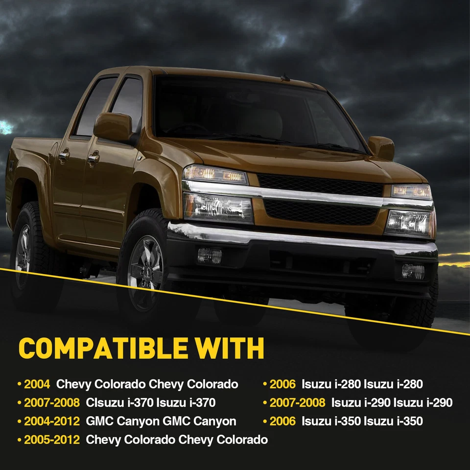 Headlights Set for 06 Isuzu i-280 07-08 Isuzu i-290 06 Isuzu i-350 07-08 i-370 - Image 4 of 4