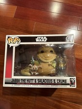 Funko Pop! Moments: Star Wars - Jabba The Hutt & Salacious B. Crumb #611 Sin usar, en caja sellada