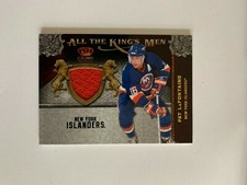 2011-12 Crown Royale All The Kings Men Materials #37 Pat LaFontaine NY Islanders