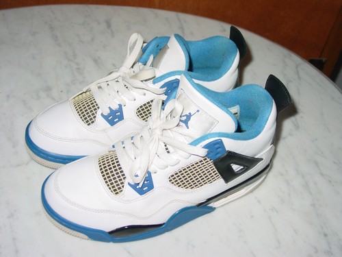 2016 Nike Air Jordan Retro 4 "Motorsports" 408452-117 WhiteYouth Shoes! Size 6Y - Picture 5 of 14