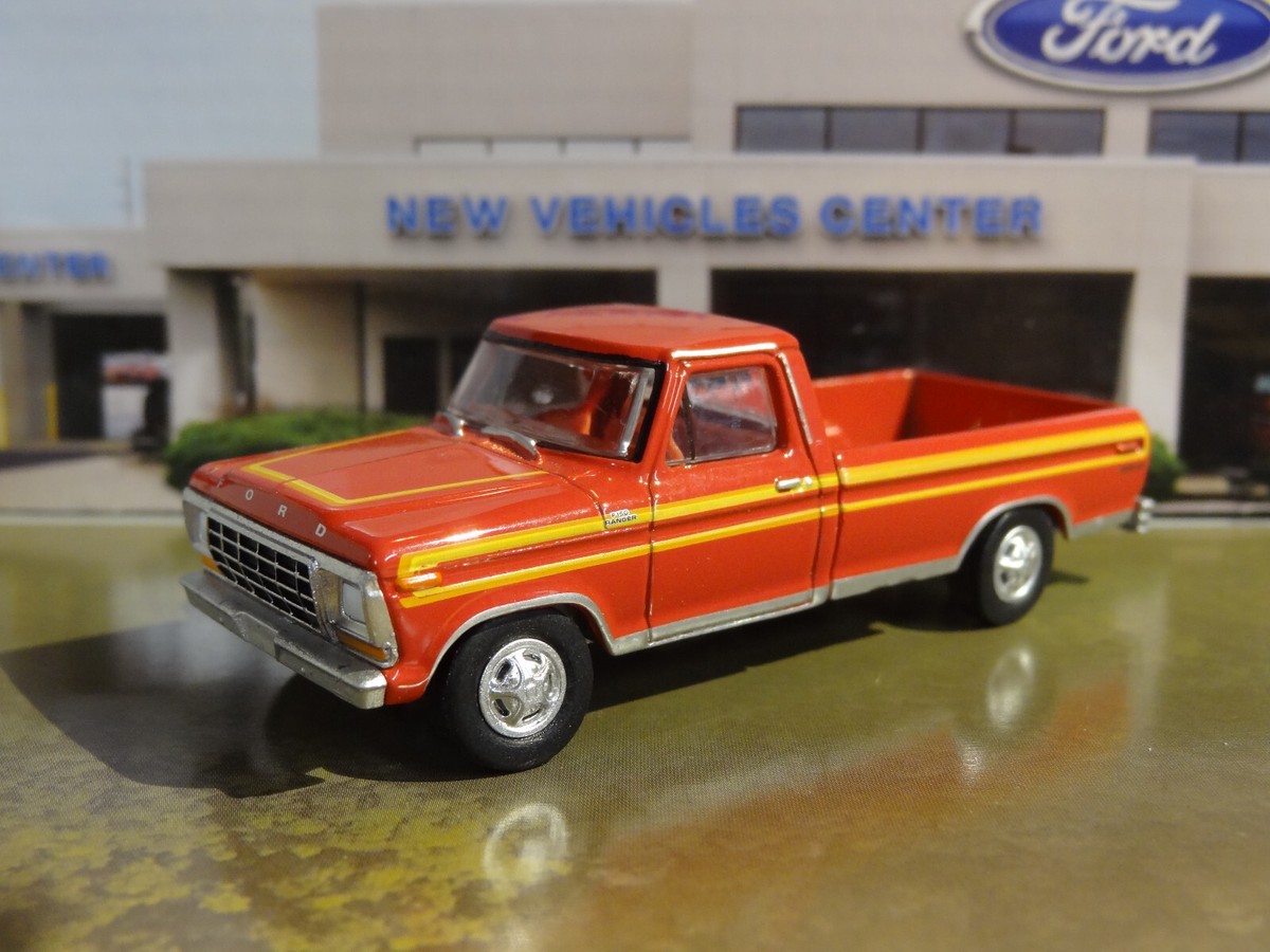 6TH GEN 1973-79 FORD F-150 RANGER LONG BED 1/64 DIECAST REPLICA