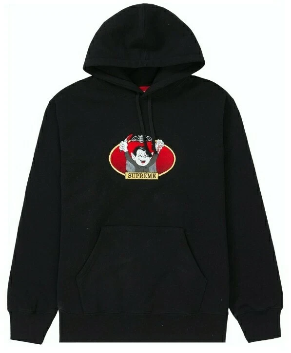 Sweat à capuche garçon vampire suprême neuf petit noir