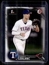 2016 Bowman Chrome 1st Bowman Charles Leblanc Rookie #BD-103 Texas Rangers