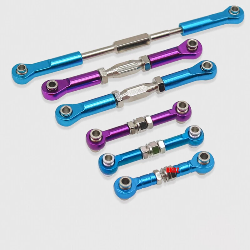 Alu Spurstange Lenkgestänge Spannschloss Lenkservo Für 1/10 RC Auto Buggy Modell - Bild 4 von 4