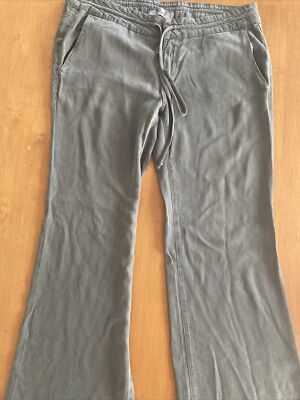 Paige Wide Leg Drawstring Trousers Size 29