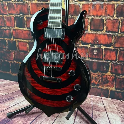 Wylde Series zakk Electric Guitar red black top  black hardware shipping quickly