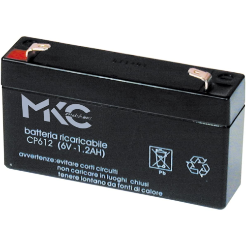 BATTERIA PIOMBO 6V - 1.3AH