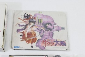 Sakura Wars Special Limited CIB Boxed Shuttle Mouse Pad B Type SEGA Saturn Japan