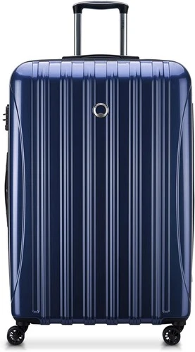 DELSEY Paris Helium Aero Hardside Luggage Spinner Blue Cobalt Checked-Large 29"