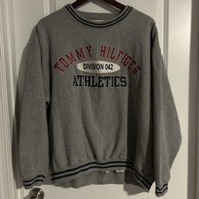 Tommy Hilfiger Athletics Sweatshirt Size XL Vintage Crewneck 90s Y2K
