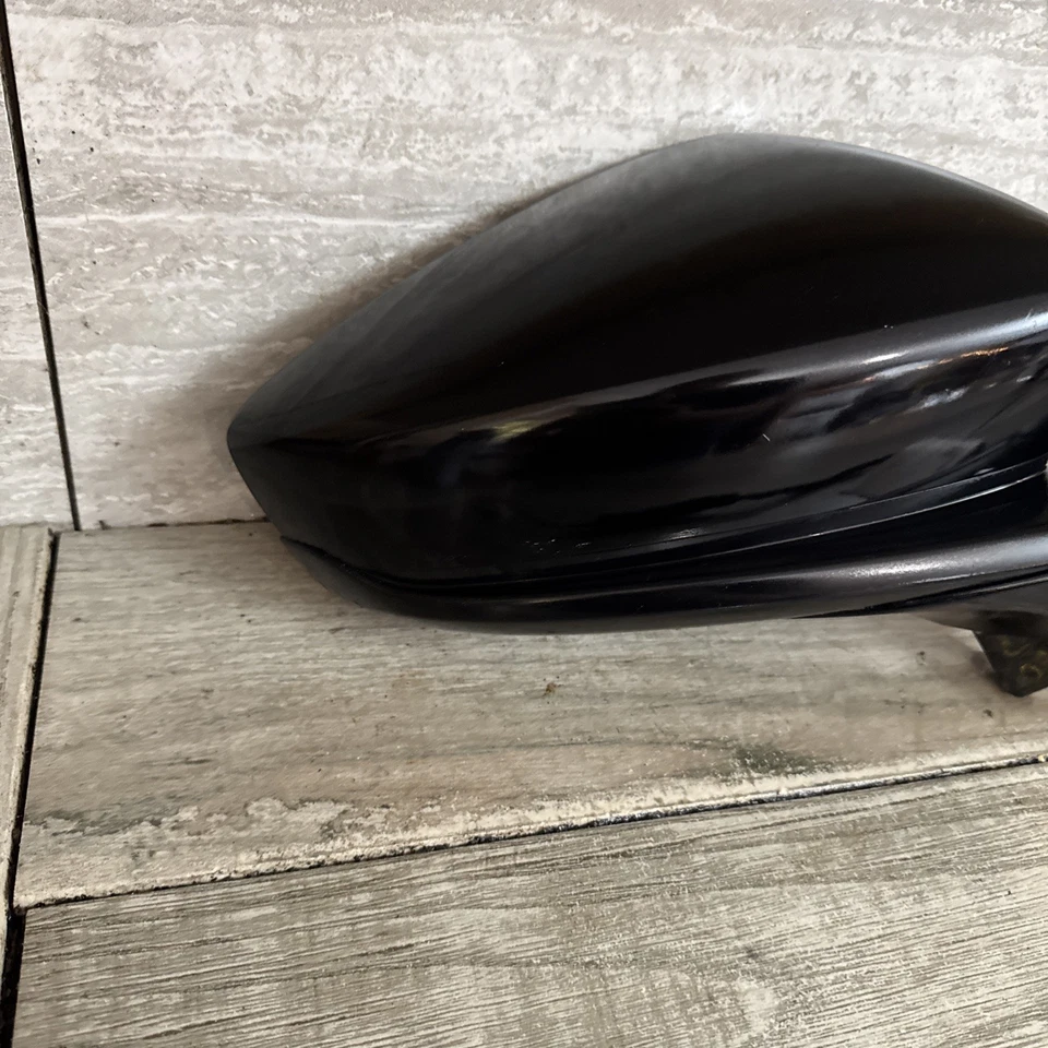 🇺🇸 Espejo retrovisor lado derecho pasajero Mazda CX-30 2020-2024 negro con giro Foto 3 de 4