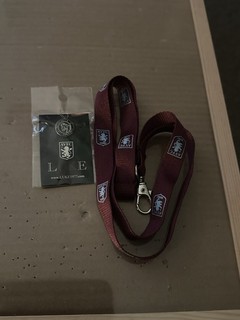 Aston Villa FC Luke 1977 Pin Badge And Lanyard New