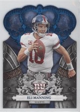 2010 Panini Crown Royale Blue 93/100 Eli Manning #65 01fb