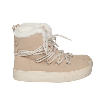 New Yorker, Schnürstiefel, Größe: 36, Beige, Damen #nYb