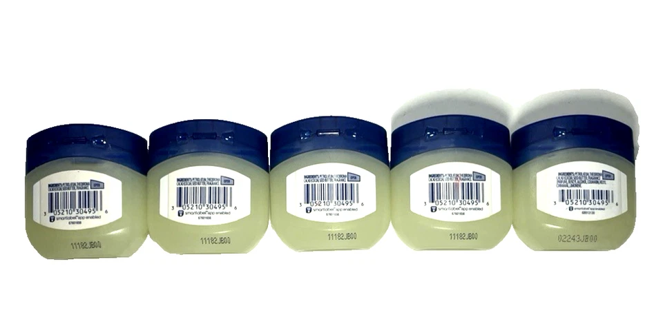 Paquete de 5: manteca de cacao vaselina curativa gelatina de petróleo 1,75 oz. ea. Foto 2 de 4